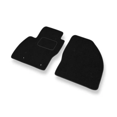 Abbildung von Mossa Fußmatten Auto kompatibel mit Ford Focus II (2005 2010) schwarz Automatten Autoteppiche 2