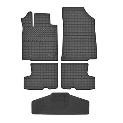 Abbildung von Fußmatten vorne 2er Set für Dacia Sandero 1 2008 2012 Gummi Gummimatten