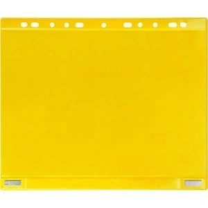 Abbildung von Tarifold Sichttafel magnetisch A4 E=5 Stück gelb