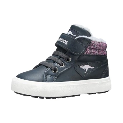 Abbildung von Kangaroos KAVU III Unisex Sneaker high für Kinder, Größe: 24, Dark navy/grape Schuhe