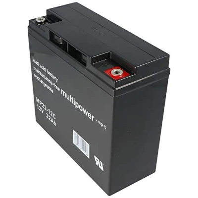 Abbildung von Multipower MP22 12C 12V 22Ah AGM Blei Akku zyklenfest