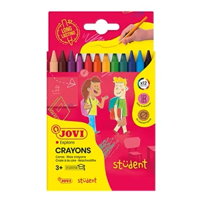 Abbildung von Jovi Round Wax Crayons 12 pcs
