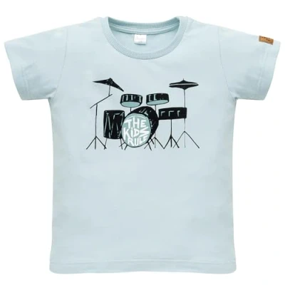 Abbildung von Pinokio T Shirt Lets Rock, Minze musikmuster, Jungen 74 122 (74)