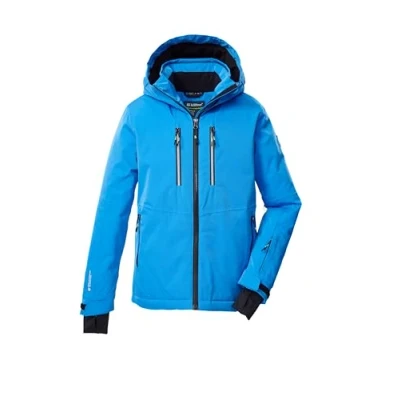 Abbildung von Killtec Skijacke &quot;KSW 191 BYS SKI JCKT&quot;, Wasserdichte Kinderjacke mit Kapuze, Schneefang und Reflektoren