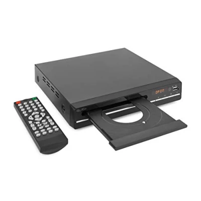 Abbildung von Reflexion DVD Player mit HDMI, USB und SCART, LCD Display, Fernbedienung, schwarz