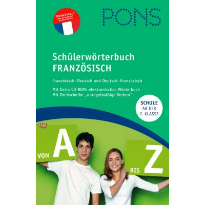 Abbildung von PONS Schülerwörterbuch Französisch für die Schule in Rheinland Pfalz: Deutsch / Französisch, mit CD Rom