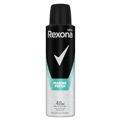 Abbildung von Rexona Men MotionSense Deo Spray Stay Fresh Marine Anti Transpirant mit 48 Stunden Schutz gegen Körpergeruch und Achselnässe 150 ml