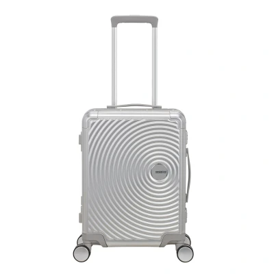 Abbildung von American Tourister Soundbox Alu Spinner 55/20 TSA silverHandgepäck Koffer