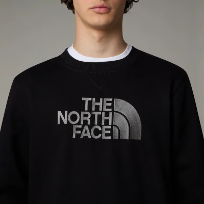 Abbildung von The North Face DREW PEAK CREW Sweatshirt, Herren, Größe: Large, Black