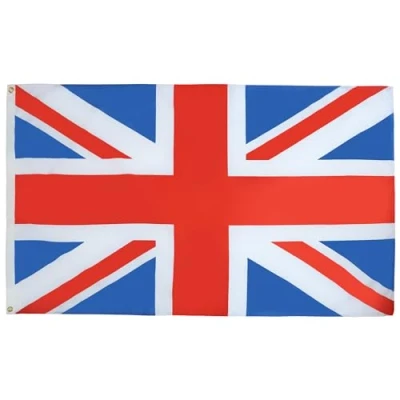 Abbildung von AZ FLAG Flagge Vereinigtes Königreich 90x60 cm Britische Fahne 100% Polyester mit Messing Ösen 50g