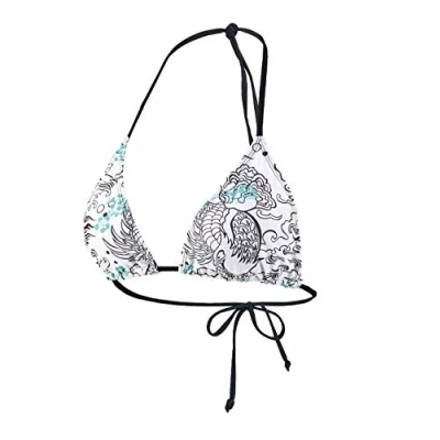 Abbildung von BECO Beermann GmbH &amp; Co. KG Damen Triangle Bikinioberteil, weiß/Bunt, 34