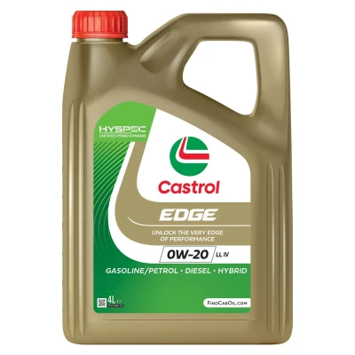 Abbildung von Castrol EDGE LL IV 0W 20 4l Motoröl 15F612 VOLKSWAGEN: Golf 7 Schrägheck, Polo VI, V AUDI: A6 C7 Avant, A3 Sportback, A4 B9 Avant