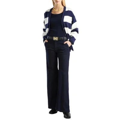 Abbildung von United Colors of Benetton IN Stretch Flared Jeans, Damen, Größe: 34, Blue