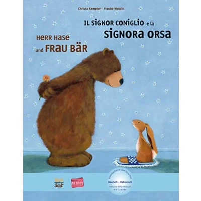 Abbildung von Herr Hase &amp; Frau Bär: Kinderbuch Deutsch Italienisch mit MP3 Hörbuch zum Herunterladen (Herr und Bär)