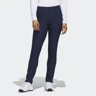 Abbildung von adidas Golf Womens Pintuck PULL ON PANT Stoffhose, Damen, Größe: Medium, Dark blue