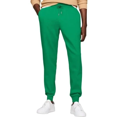 Abbildung von Tommy Hilfiger FLAG LOGO Jogginghose, Herren, Größe: Large, Olympic green