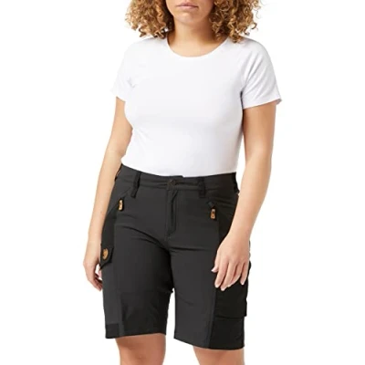 Abbildung von Fjallraven Womens Nikka Shorts Curved W, Black, 42