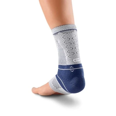 Abbildung von Bauerfeind AchilloTrain Knöchelbandage atmungsaktive Knit für Gezielte Entlastung der Achillessehne ohne die Mobilität einzuschränken Titan, 5