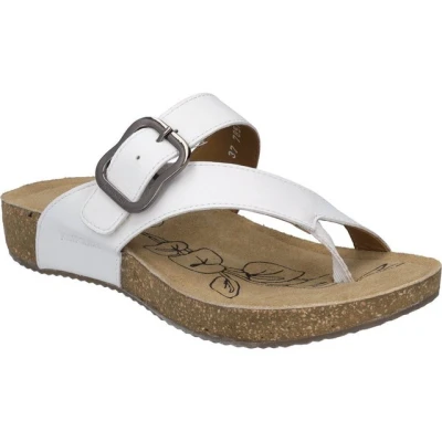 Abbildung von Josef Seibel Tonga Zehentrenner, Damen, Größe: 39, Weiss Schuhe