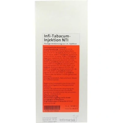 Abbildung von INFI Tabacum Injektion NTI Ampullen 10X5 ml