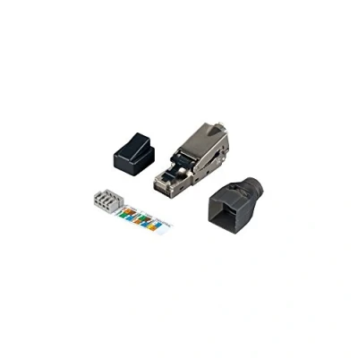 Abbildung von Infralan Ftps600 feldkonfektionierbarer Stecker RJ45 Cat.6 AWG22 27, Zinkdruckguß