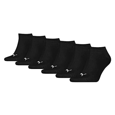 Abbildung von PUMA Damen, Herren Sportsocken Sneaker Plain 6er Pack Black 47 49