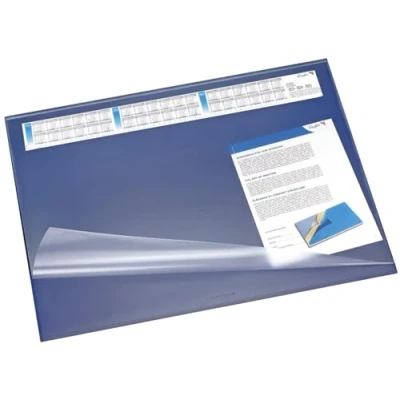 Abbildung von Läufer Schreibtischunterlage 65,0 x 52,0 cm blau