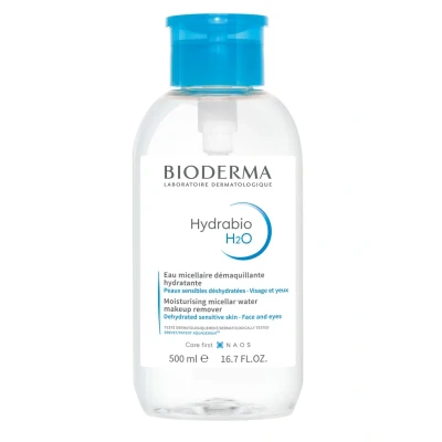 Abbildung von Bioderma Mizellenwasser Hydrabio Makeupentferner, Größe: 500 ml, Transparent