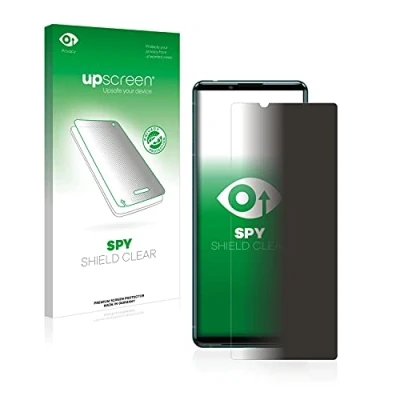 Abbildung von upscreen Anti Spy Blickschutzfolie für Sony Xperia 5 III Privacy Screen Displayschutz Folie [Sichtschutz, Blaulichtfilter]