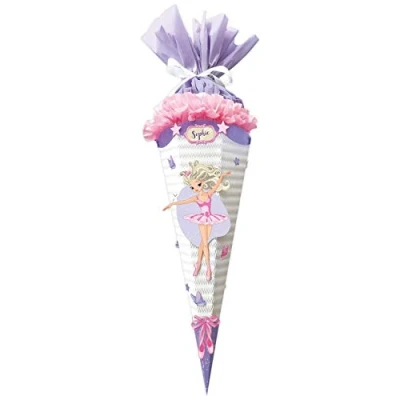 Abbildung von Ursus Ludwig Bähr Schultüte SCHULTÜTEN BASTELSET EASY LINE &quot;FANTASY BALLERINA&quot;