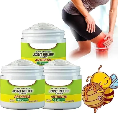 Abbildung von 3 pcs Beevana Bee Venom Joint And Bone Therapy Cream,Bee Cream,Advanced Gel