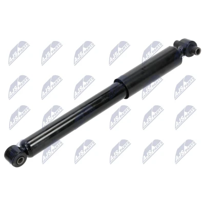 Abbildung von NTY A FR 014 Stoßdämpfer Hinterachse Gasdruck Teleskop oben Auge, unten Auge FORD: Focus Mk1 Kombi (DNW) 1.6 16V Flexifuel, 1.4