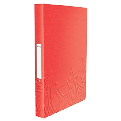 Abbildung von 10 x Leitz Ringbuch Urban Chic A4 PP 2 Ringe rot