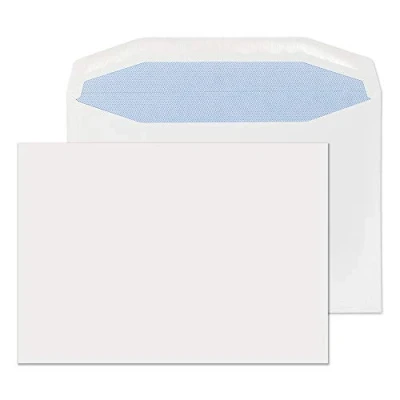 Abbildung von Blake Purely Everyday 3707 Kuvertierhüllen Briefumschläge Naßklebung Weiß C5 162 x 229 mm 90 g/m² 500 Stück