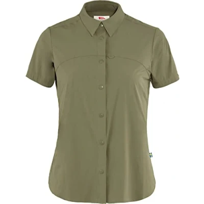 Abbildung von Fjallraven 87037 620 High Coast Lite Shirt SS W Damen Green Größe L