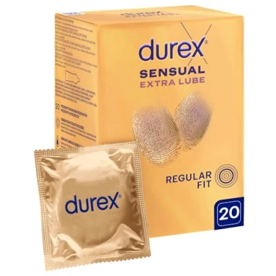 Abbildung von Sensual Extra Lubricated Kondome 20 Stk.