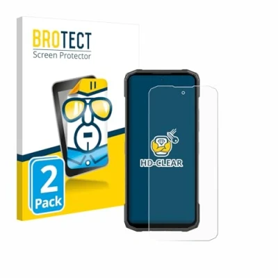 Abbildung von BROTECT (2 Stück Schutzfolie für Doogee Blade 10 Power Displayschutz Folie Ultra Klar