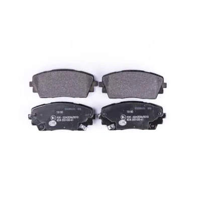 Abbildung von HELLA 8DB 355 020 611 Bremsbelagsatz mit akustischer Verschleißwarnung KIA: Picanto II