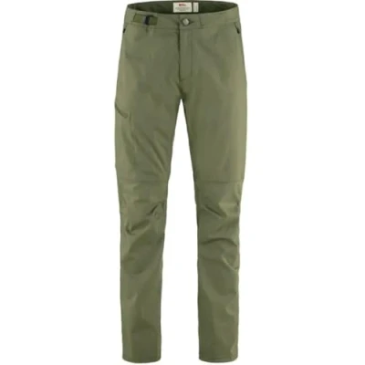 Abbildung von Fjällräven Abisko Hike Trousers M Herren Wanderhose (Oliv 46 Größe) Wanderhosen