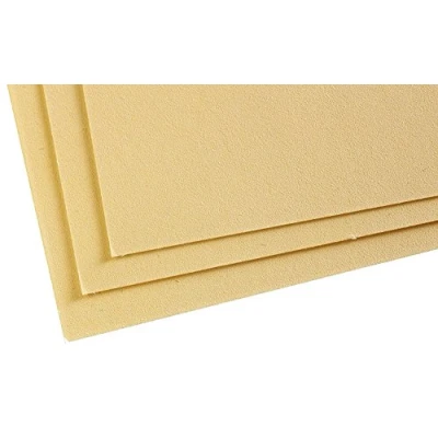 Abbildung von Clairefontaine 197012C Packung (mit 5 Zeichenbögen Pastelmat, 24 x 32 cm, 360 g, ideal für Trockentechniken und Pastell) buttergelb