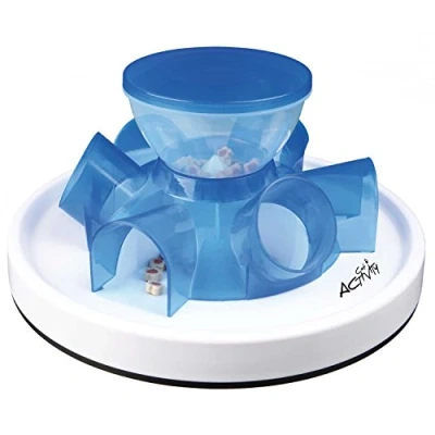 Abbildung von Trixie Cat Activity Strategiespiel Tunnel Feeder Katzenspielzeug ...