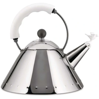 Abbildung von Alessi Wasserkessel 9093 W Weiß 2 Liter von Micheal Graves