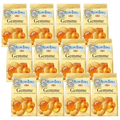 Abbildung von MULINO BIANCO Gemme Mürbeteig mit Aprikosenfüllung 200g (Gemme, x12)