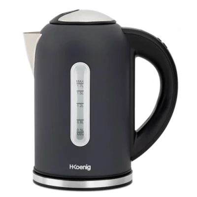 Abbildung von BOE52 Wasserkocher mit einstellbarer Temperatur/ 1,7l/ 40 100C/ 2200W / Schwarz