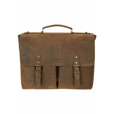 Abbildung von bugatti LUCA WITH FLAP Aktentasche, Herren, Größe: One Size, Braun