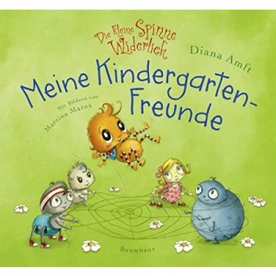 Abbildung von Die kleine Spinne Widerlich Meine Kindergartenfreunde