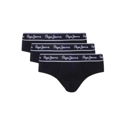 Abbildung von Pepe Jeans 3 PACK Slip, Herren, Größe: Large, Black