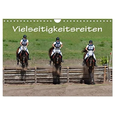 Abbildung von Vielseitigkeitsreiten (Wandkalender 2025 DIN A4 quer), CALVENDO Monatskalender