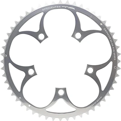 Abbildung von Spécialités TA Zephyr Compact 5 armig, 110 Stück, 9/10 fach Kettenblatt, Silber, Outer 48t