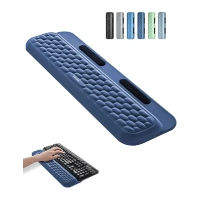 Abbildung von VAYDEER Tastatur Handgelenkauflage, strapazierfähiges und glattes Lycra, ergonomisches Massage Design, Handgelenkstütze, um den Druck auf das Handgelenk zu lösen Karpaltunnelsyndrom verhindern